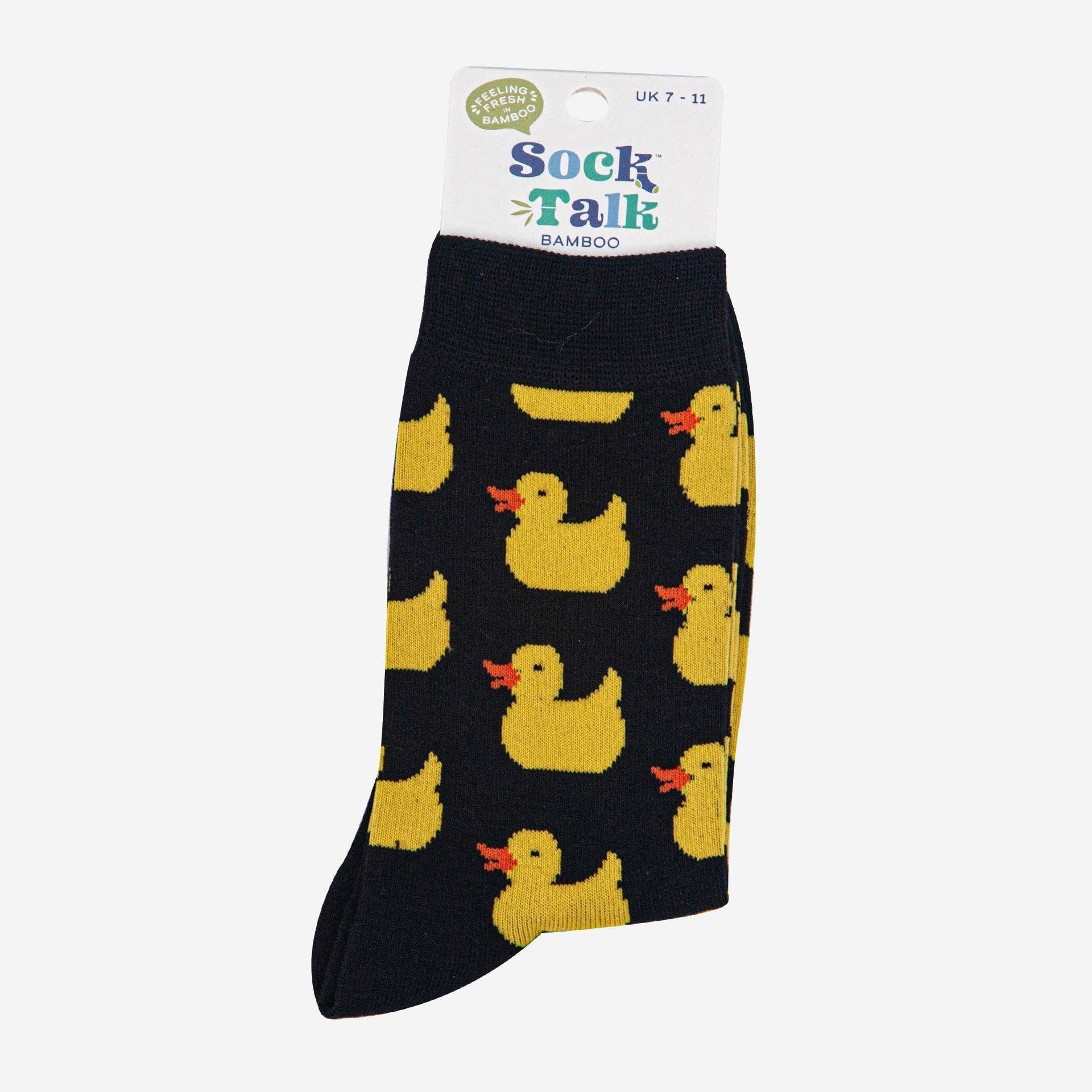 Rubber Duck Black Socks