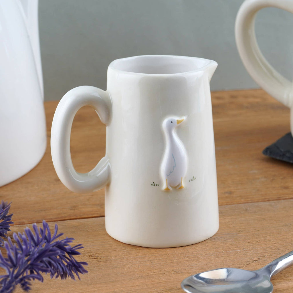 Duck milk jug