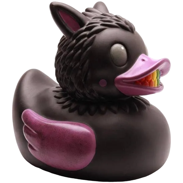 QuakiBooBoo XXL Ente - Schwarz