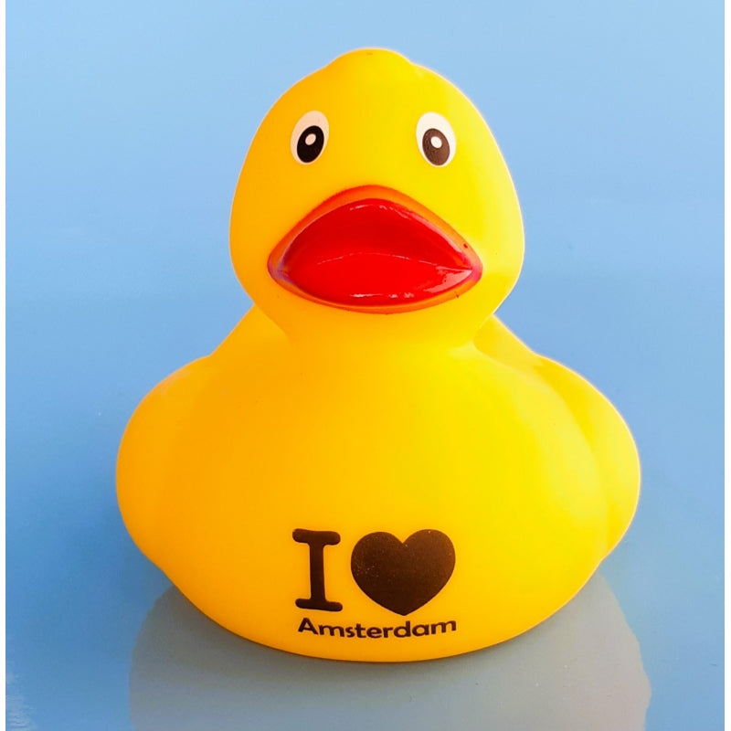 Canard "I LOVE Amsterdam" - Dutch Ducky - vue 4