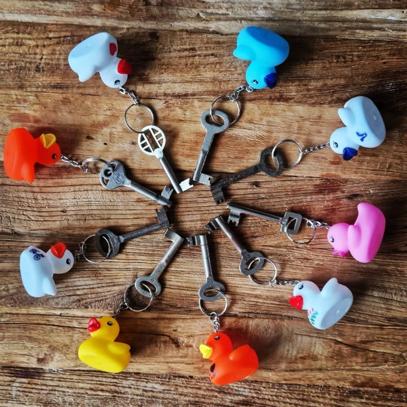Porte-clés Canard Delft Blue
