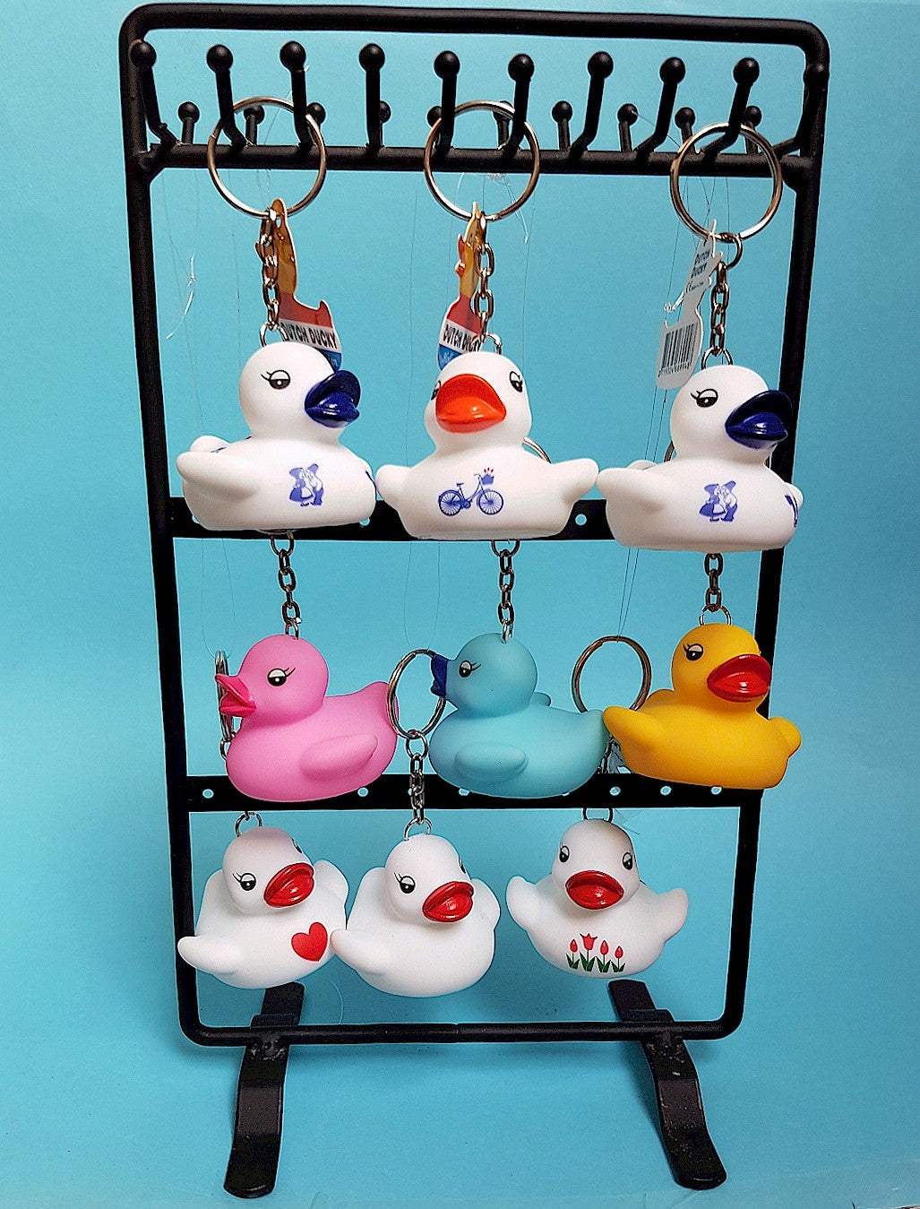 Porte-clés Canard Delft Blue Dutch Ducky