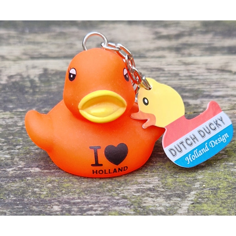 Porte-clés Canard I ❤️ Hollande