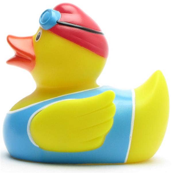 Schwimmende Ente