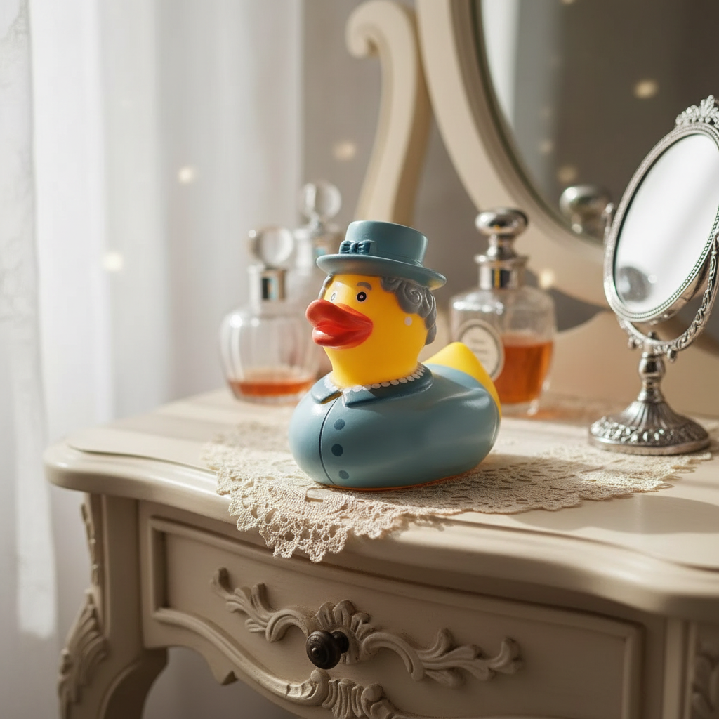 Queen Elizabeth II Ente - Blau