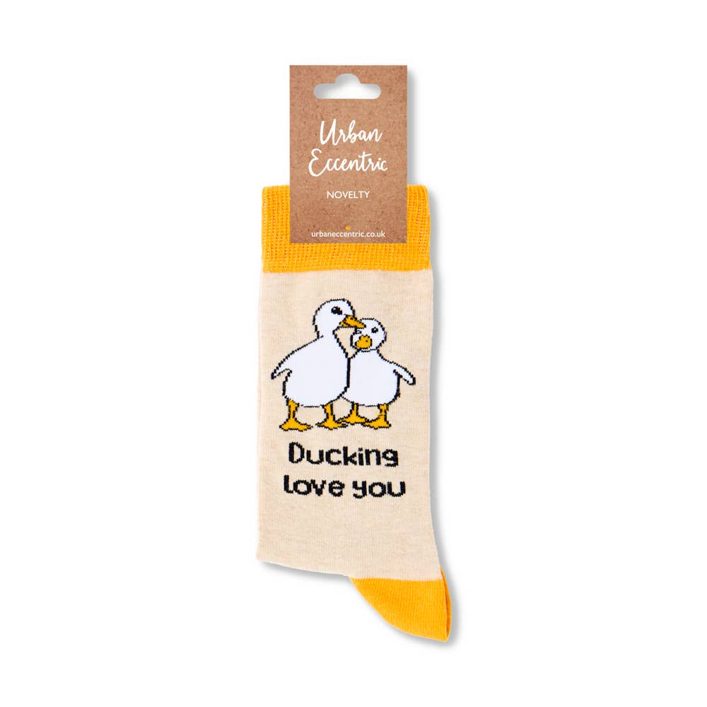 Chaussettes Canard "Ducking Love You"