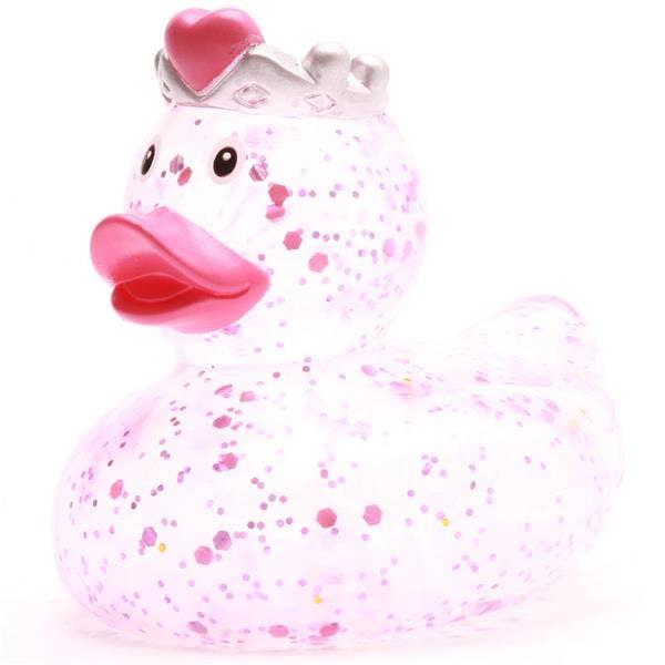 Canard Princesse à paillettes Roses