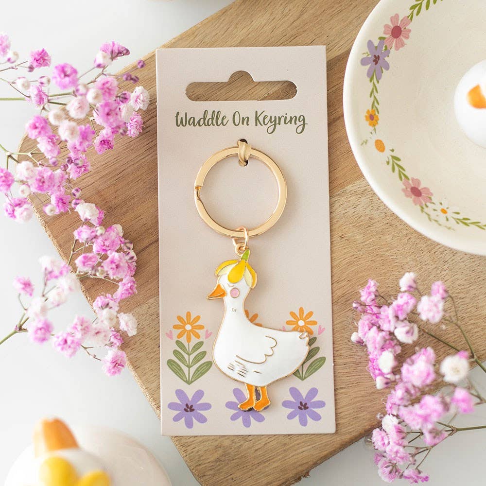 Porte-clés Canard “Waddle On”