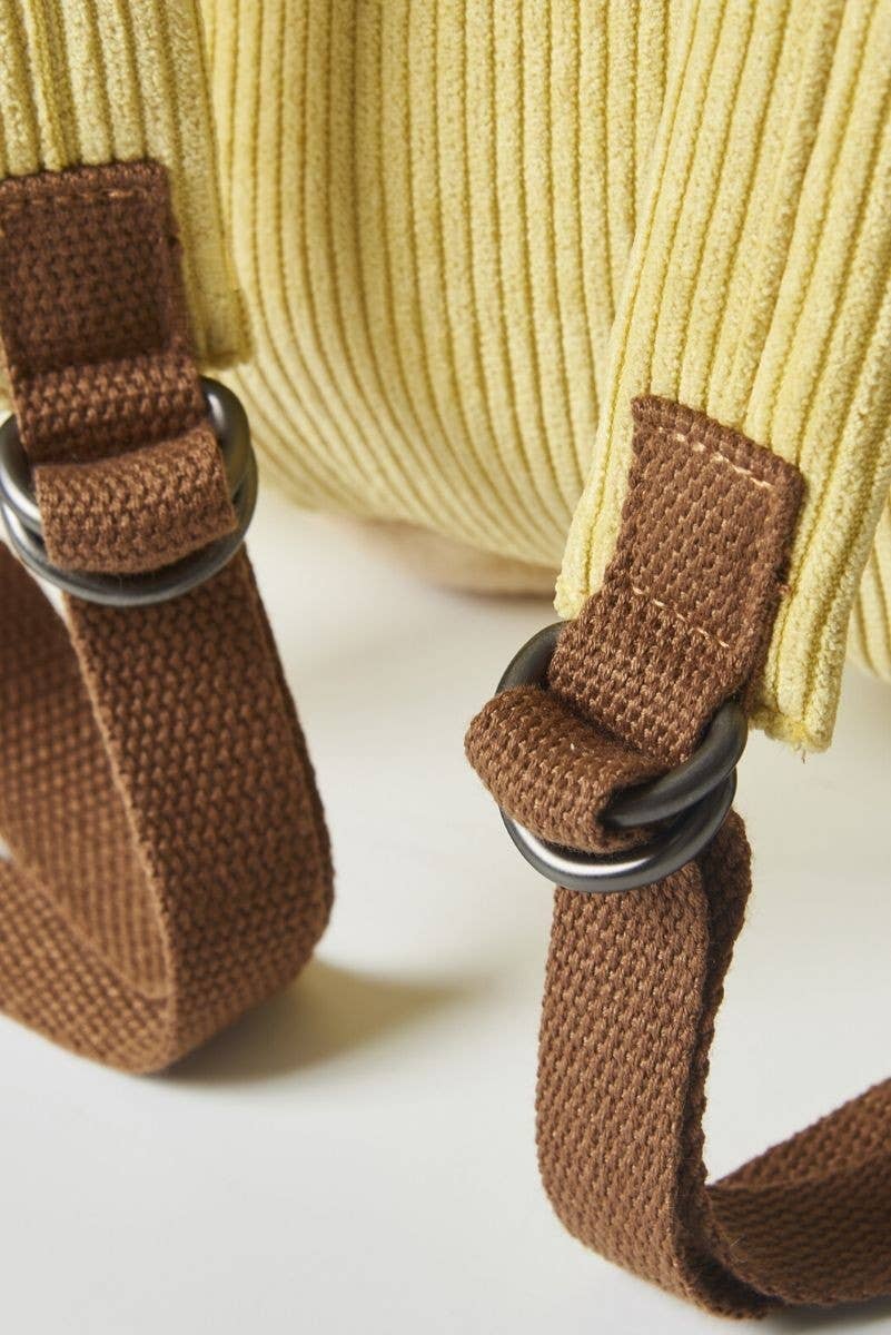 Gehäkelter Hühnerrucksack – Gelb