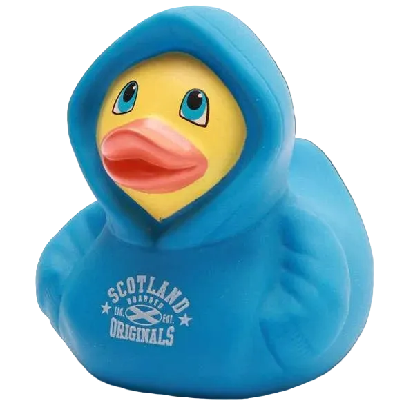 Duck Hoodie Schottland - Blau