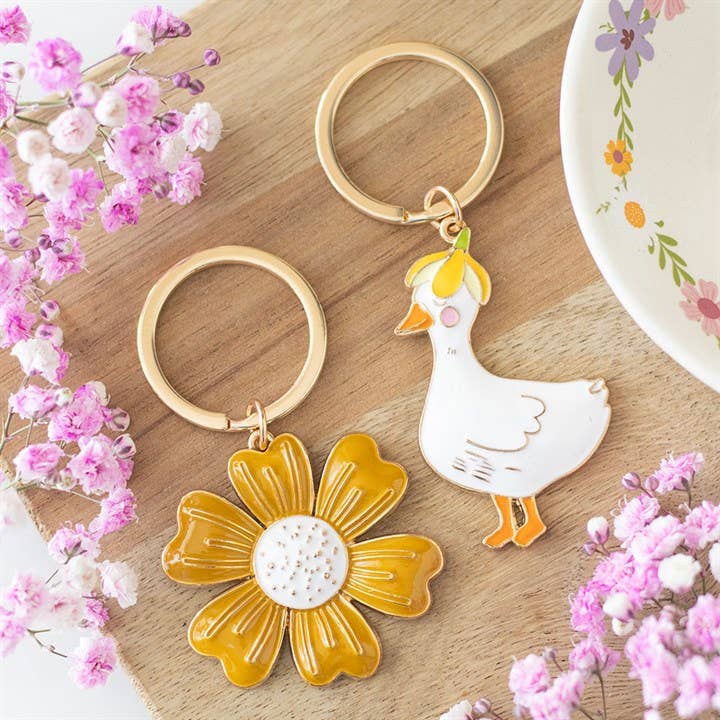 Porte-clés Canard “Waddle On”