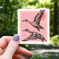 Entenstempel Sticker
