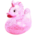 XL Pink Glittery Unicorn Duck