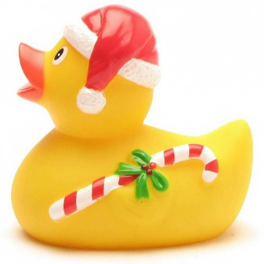 Canard Noël avec canne à sucre