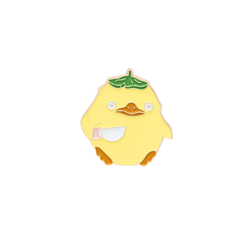 Pins Enten-Ginko-Messer