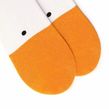 White duck socks