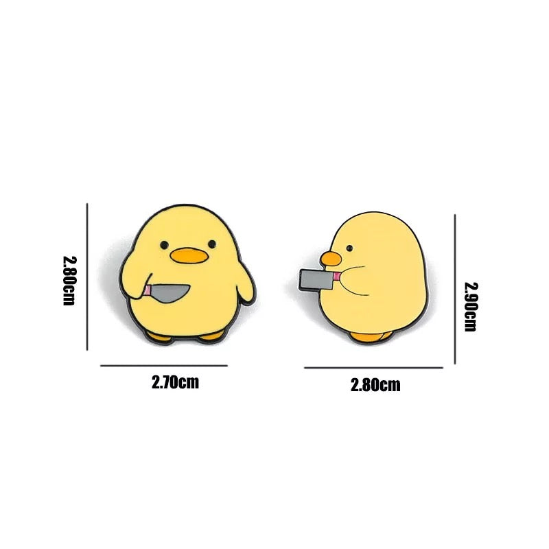 Yellow Duck Pines Knife