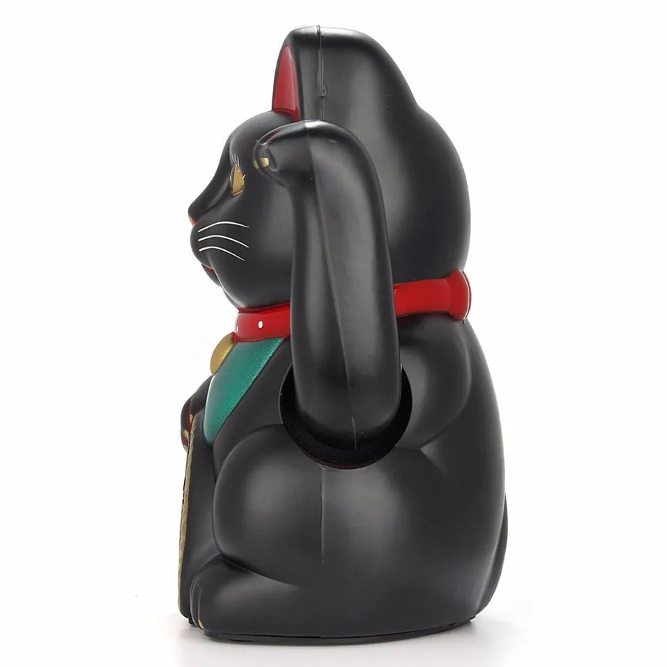 Chat Chanceux Noir Classique