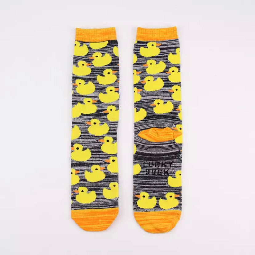 Chaussettes Canards Jaunes