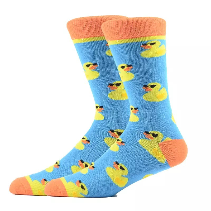 Sunglasses duck socks