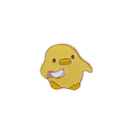 Yellow Duck Pin with Knife