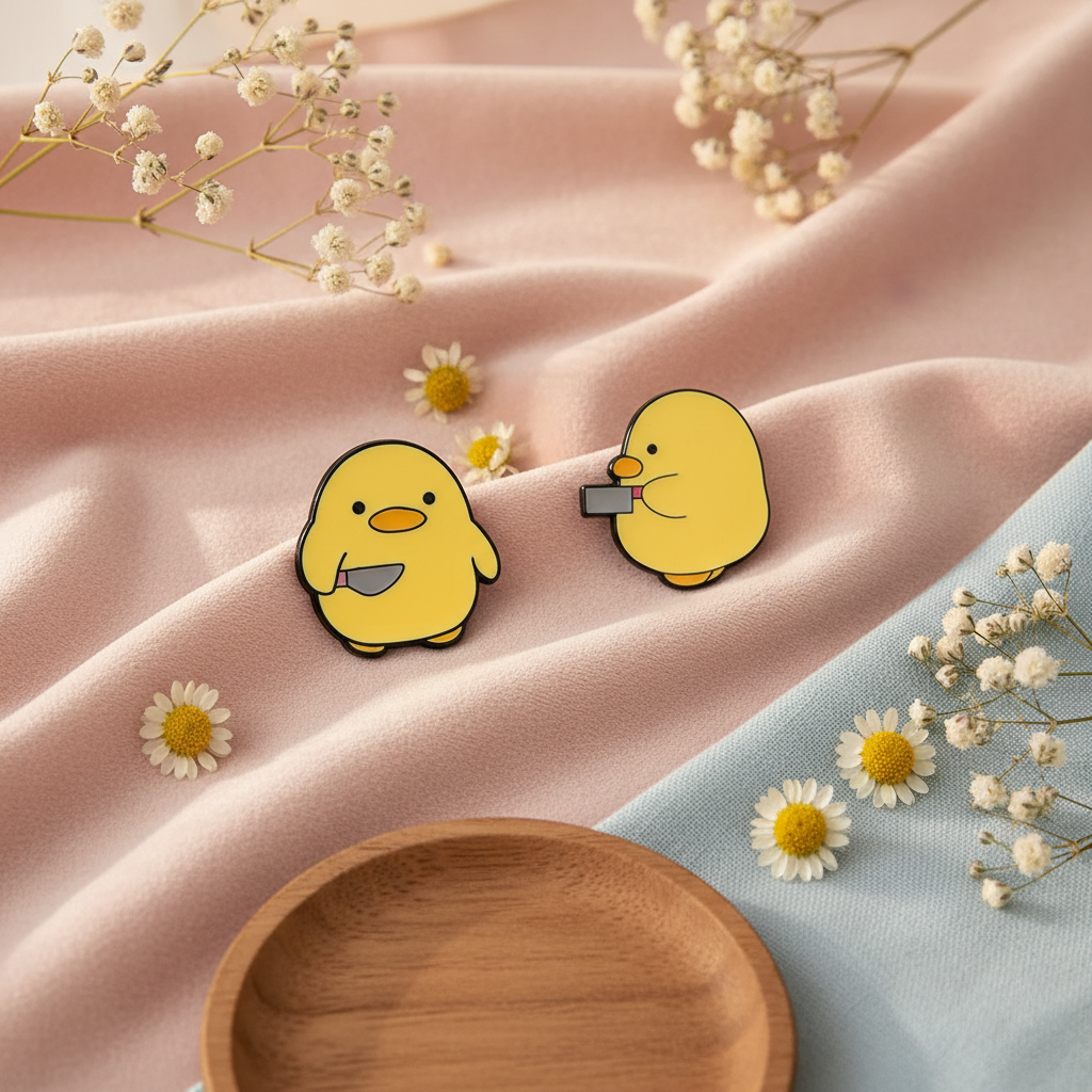 Yellow Duck Pines Knife