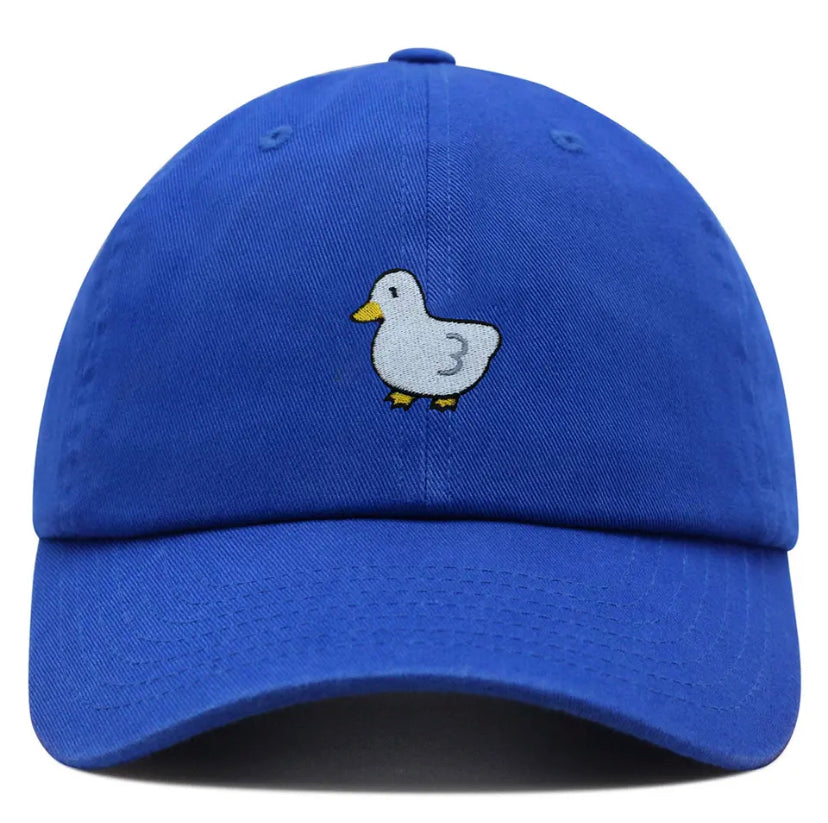 Embroidered duck cap