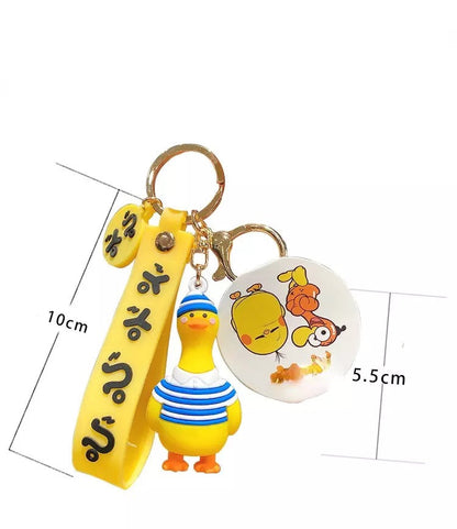 Marine duck keychain