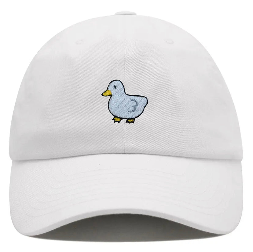 Embroidered duck cap