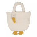 sac-a-main-canard-blanc