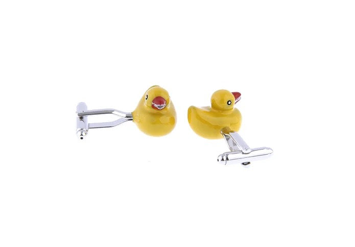 Boutons de Manchette Canard de Bain