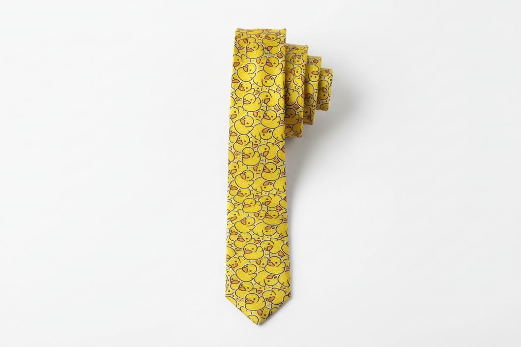 Yellow Ducks Tie
