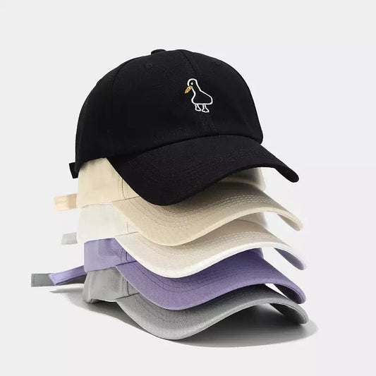 Embroidered duck cap