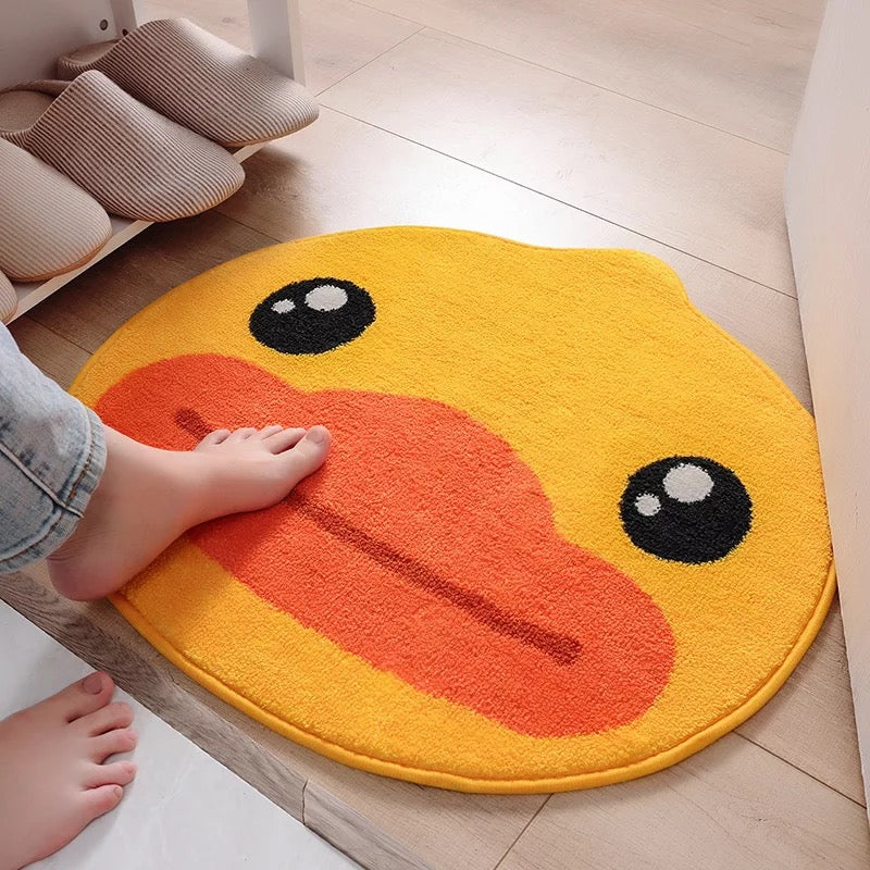 tapis-de-salle-de-bain-canard-jaune