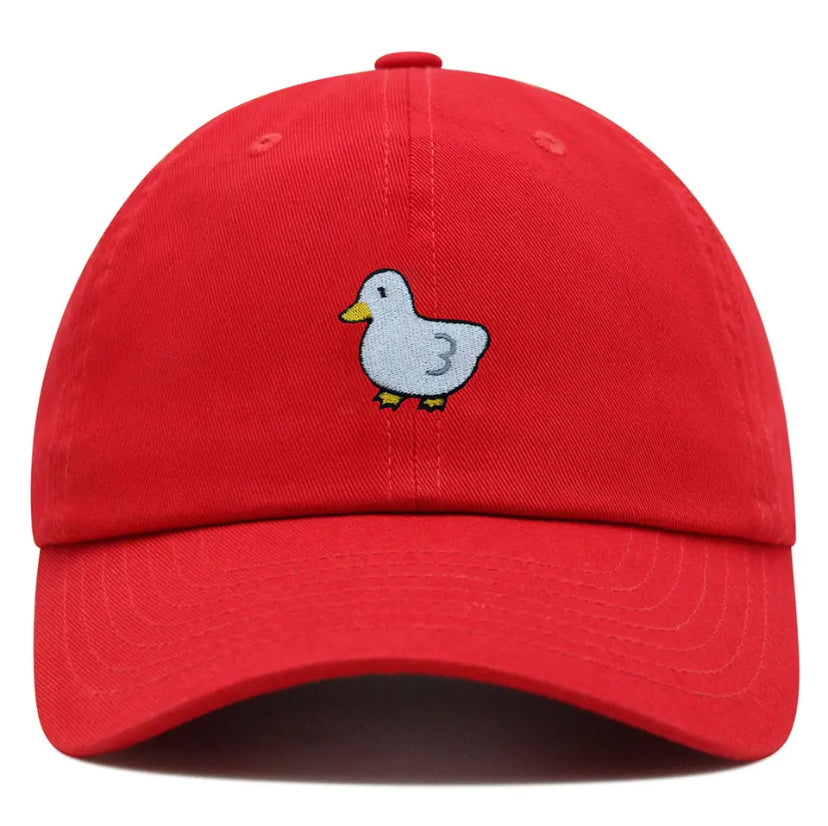 Casquette Canard Blanc Brodé