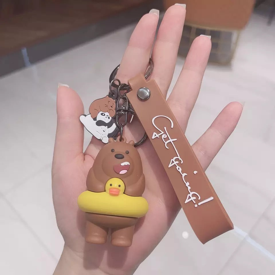 porte-cles-ours-avec-bouee-canard