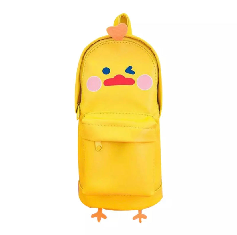 Enten-Mini-Rucksack-Federmäppchen