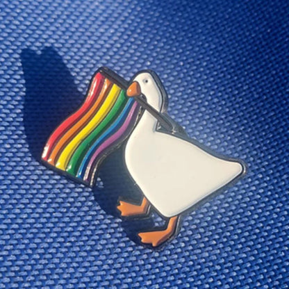 LGBT-Flaggen-Enten-Stifte