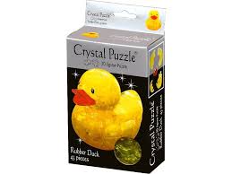 3D Crystal Duck Puzzle