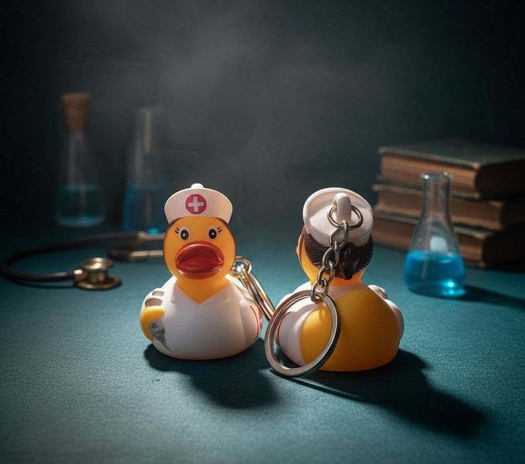 porte-cles-canard-infirmiere-dutch-ducky