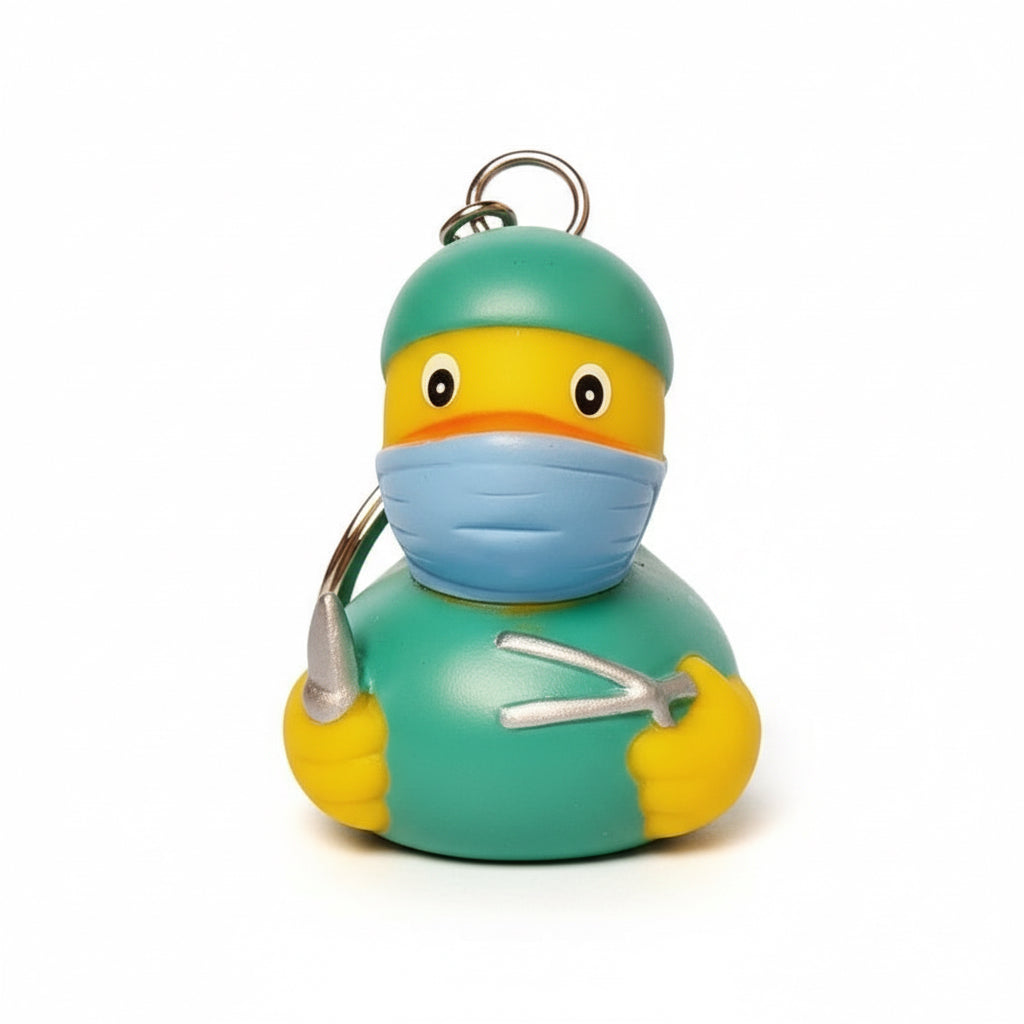 porte-cles-canard-chirurgien-dutch-ducky