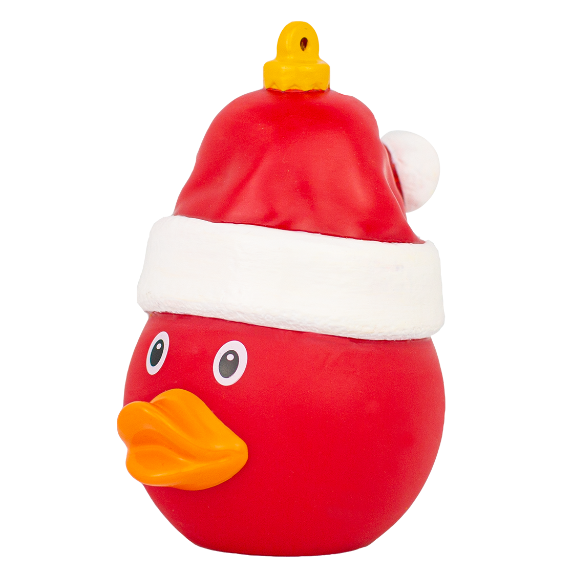 Canard Boule de Noël avec Bonnet