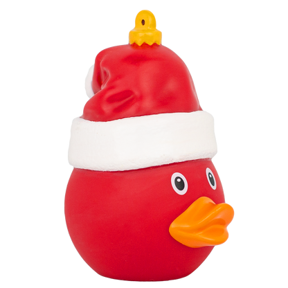 Weihnachtskugel-Ente mit Hut