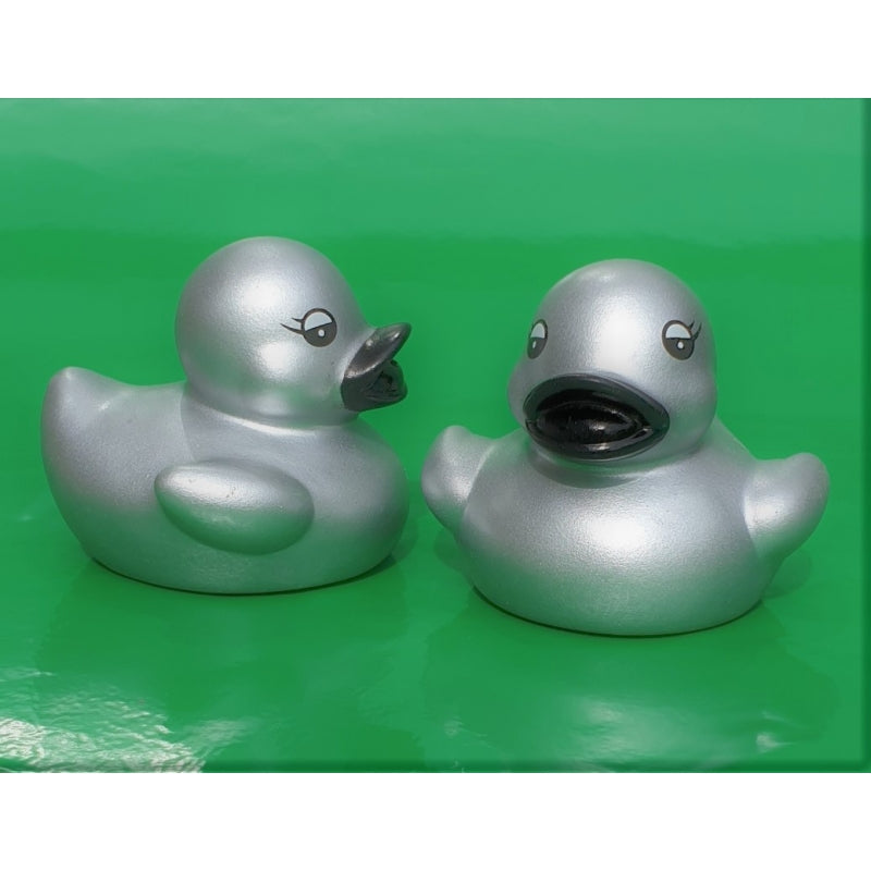 Small silver duck