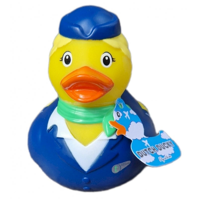 Ente, Flugbegleiterin, Blondine