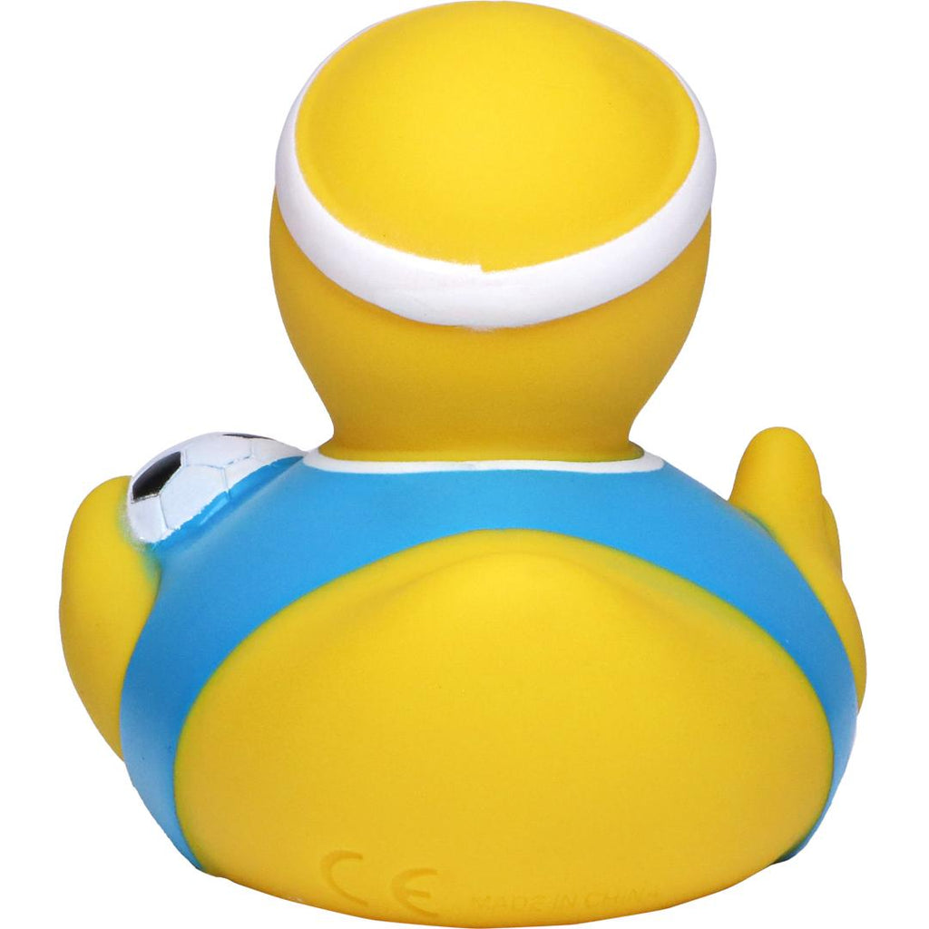 Canard Footballeur Bleu