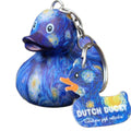 Starry Night Duck Keychain by Vincent Van Gogh