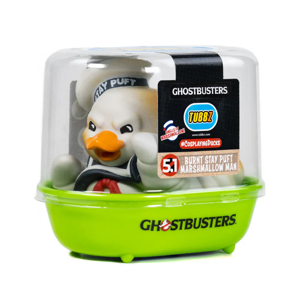 Ghostbusters Duck: Stay Puft Marshmallow Man TUBBZ (Exclusive Burnt Edition) (First Edition)