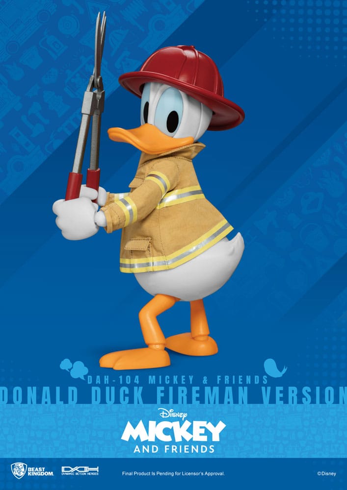 Donald Duck Feuerwehrmann Version