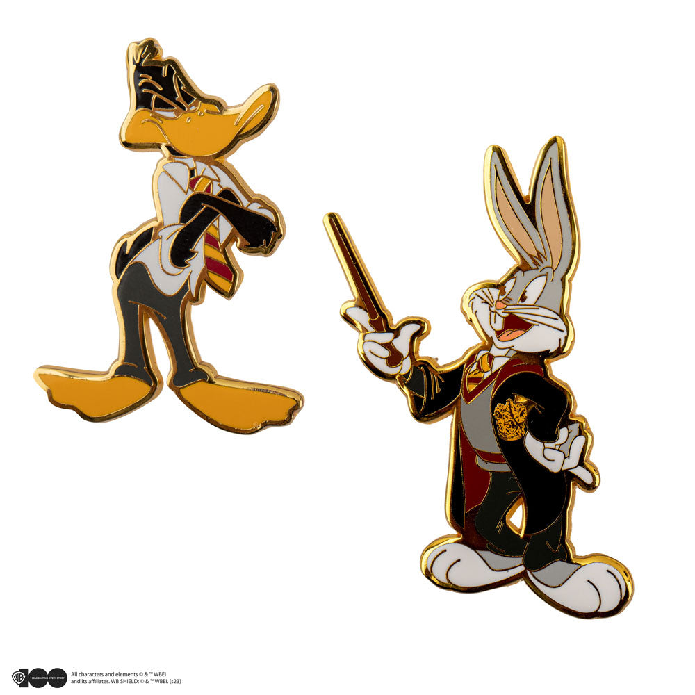 pin-s-bugs-bunny-et-daffy-duck-a-poudlard-cinereplicas